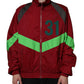 Dolce & Gabbana Multicolor Nylon Full Zip Windbreaker Jacket