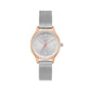 Ted Baker Silver Stainless Steel Dress Watch