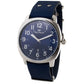Folli Follie Blue Leather Dress Watch