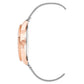 Juicy Couture Silver Stainless Steel Dress Watch