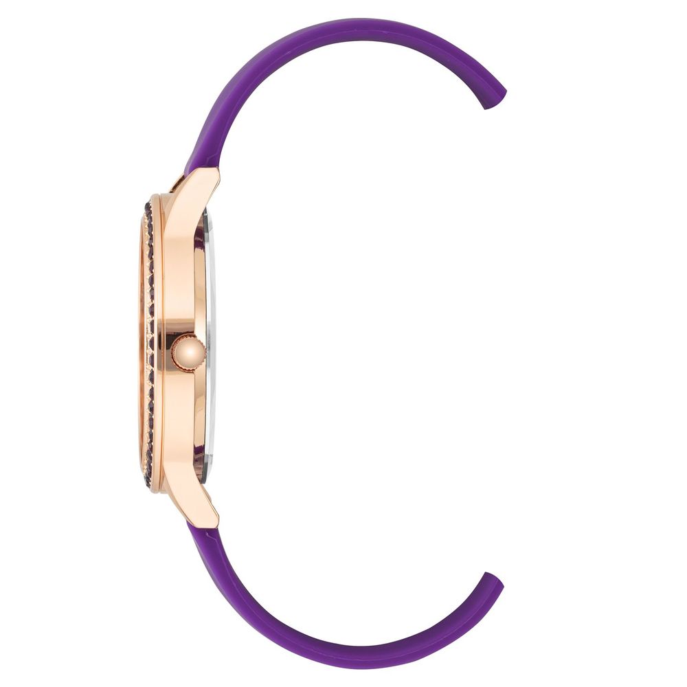 Juicy Couture Purple Synthetic Dress Watch