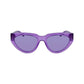Karl Lagerfeld Purple Injected Sunglasses