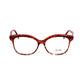 Emilio Pucci Red Plastic Glasses (Frames)