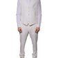 Dolce & Gabbana White Wool Silk 3 Piece SlimFit Formal Suit