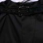 Dolce & Gabbana Black Cotton Stretch Skinny Men Dress Pants