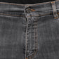 Dolce & Gabbana Dark Gray Cotton Stretch Skinny Denim Jeans