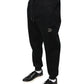 Dolce & Gabbana Black Modal DG Logo Jogger Men Sweatpants Pants