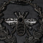 Dolce & Gabbana Gray Crown Bee Embroidery Pullover Sweater