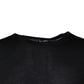 Dolce & Gabbana Black Cashmere Crew Neck Pullover Sweater