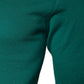 Dolce & Gabbana Green Wool Knit Crew Neck Pullover Sweater