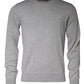 Dolce & Gabbana Light Gray Wool Crew Neck Pullover Sweater