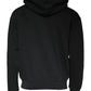 Dolce & Gabbana Black Logo Plaque Hooded Full Zip Sweater