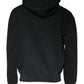 Dolce & Gabbana Black Logo Plaque Hooded Full Zip Sweater