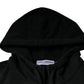 Dolce & Gabbana Black Logo Plaque Hooded Full Zip Sweater