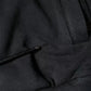 Dolce & Gabbana Black Logo Plaque Hooded Full Zip Sweater