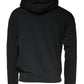 Dolce & Gabbana Black Logo Plaque Hooded Full Zip Sweater