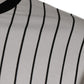 Dolce & Gabbana Black White Stripes Logo Sweatshirt Sweater