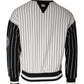 Dolce & Gabbana Black White Stripes Logo Sweatshirt Sweater
