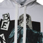 Dolce & Gabbana White Caesar Cotton Hooded Pullover Sweater