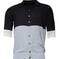 Dolce & Gabbana Multicolor Silk Button Down Collared T-shirt
