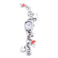 Chronotech Silver Stainless Steel Bracelet Watch