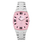 Chronotech Silver Stainless Steel Dress Watch