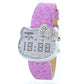 Chronotech Multicolor Leather Digital Watch