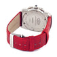 Chronotech Multicolor Leather Dress Watch
