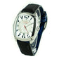 Chronotech Black Leather Dress Watch