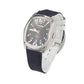 Chronotech Black Leather Dress Watch