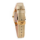 Chronotech Gold Leather Dress Watch