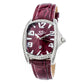 Chronotech Multicolor Leather Dress Watch