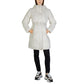 Calvin Klein Jeans Cream Nylon Coat
