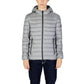 Gianni Lupo Gray Polyamide Coat