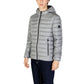 Gianni Lupo Gray Polyamide Coat