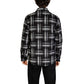 Gianni Lupo Black Polyester Coat