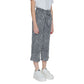 Only Black Viscose Cropped Pants
