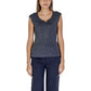 Street One Blue Viscose Tank Tops