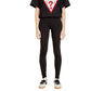 Jacqueline De Yong Black Cotton Leggings