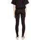 Jacqueline De Yong Black Cotton Leggings
