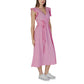 B.Young Multicolor Cotton Long Dress
