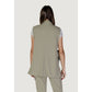 B.Young Green Polyester Waistcoat