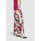 Rinascimento Bordeaux Polyester Casual Pants