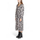 Jacqueline De Yong Gray Viscose Long Dress