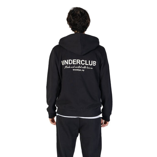 Underclub Black Cotton Hoodie