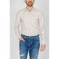 Antony Morato Beige Viscose Dress Shirt