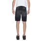 Antony Morato Black Cotton Bermuda Shorts