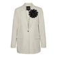 Vero Moda Beige Polyester Blazer