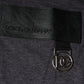 Dolce & Gabbana Gray Logo Patch Cotton Crew Neck T-shirt