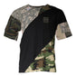 Dolce & Gabbana Multicolor Camouflage Cotton Round Neck T-shirt